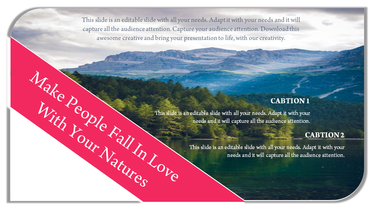 nature presentation templates-Make People Fall In Love With Your Natures